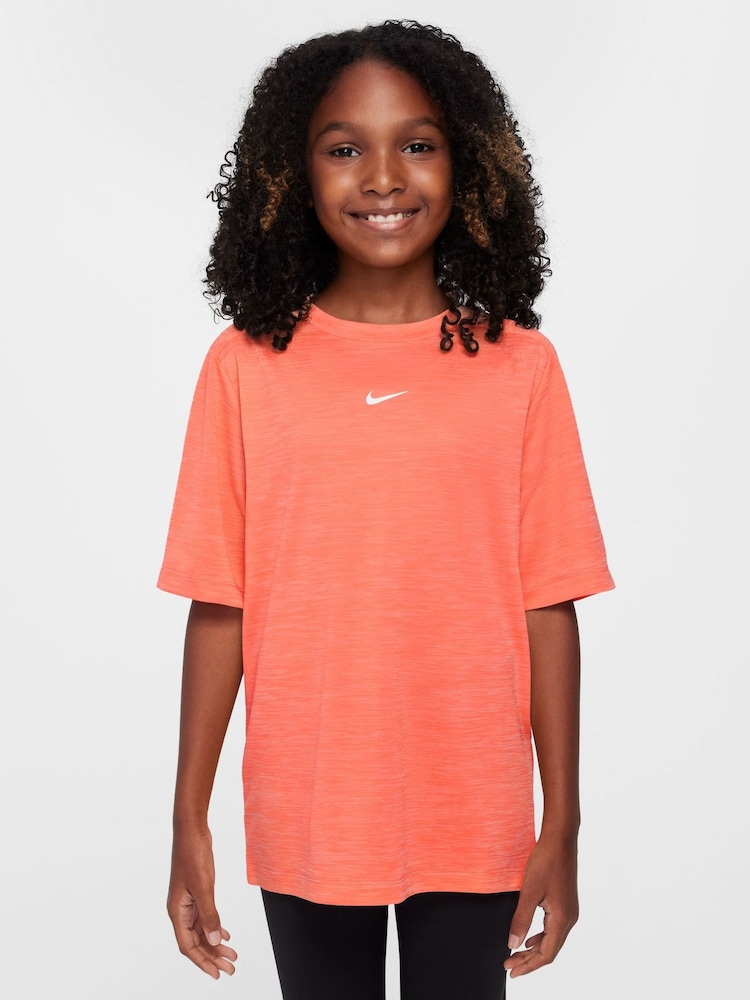 Nike Orange Dri-FIT Short Sleeve T-Shirt - Image 1 of 3