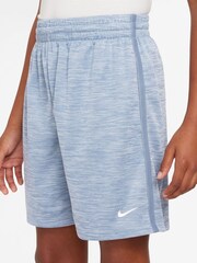 Nike Hydrogen Blue Dri-FIT Multi Shorts - Image 3 of 4