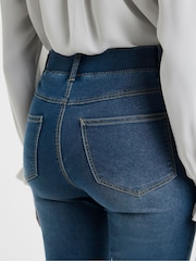 JD Williams Sky Blue Bootcut Jeggings - Image 4 of 4