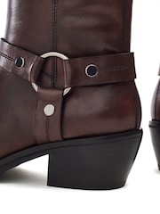 Moda in Pelle SH Gee Moto Ankle Boots - Image 4 of 4