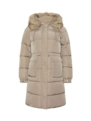 M&Co Natural Fur Trim Parka - Image 4 of 4