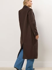Marrone - Cappotto lungo Long Tall Sally - Immagine 3 di 5