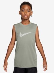 Nike Spruce Fog Grey Multi Dri-FIT Vest - Image 1 of 3