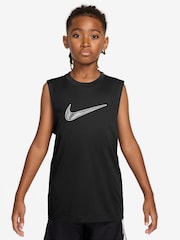 Nike Black Multi Dri-FIT Vest - Image 1 of 3