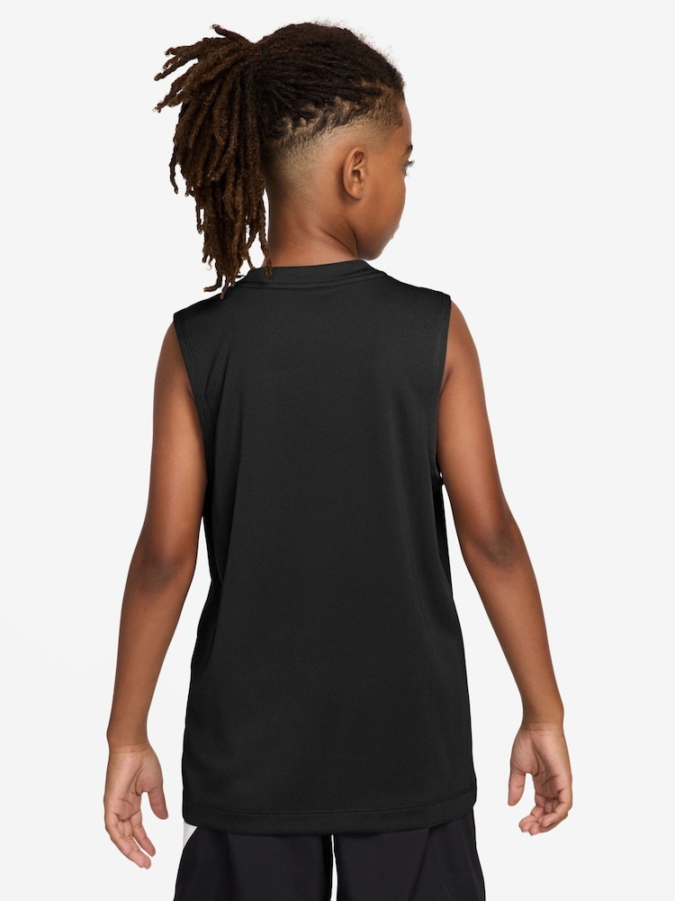 Nike Black Multi Dri-FIT Vest - Image 3 of 3 Nike Black Multi Dri-FIT Vest - Image 3 of 3