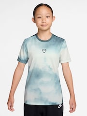 Nike Mineral Slate Academy+ Dri-FIT Short-Sleeve Football Top - Image 1 of 3