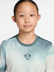 Nike Mineral Slate Academy+ Dri-FIT Short-Sleeve Football Top - Image 3 of 3