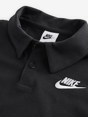 أسود - قميص بولو تشكيلة Club من Nike - صورة 6 من 9
