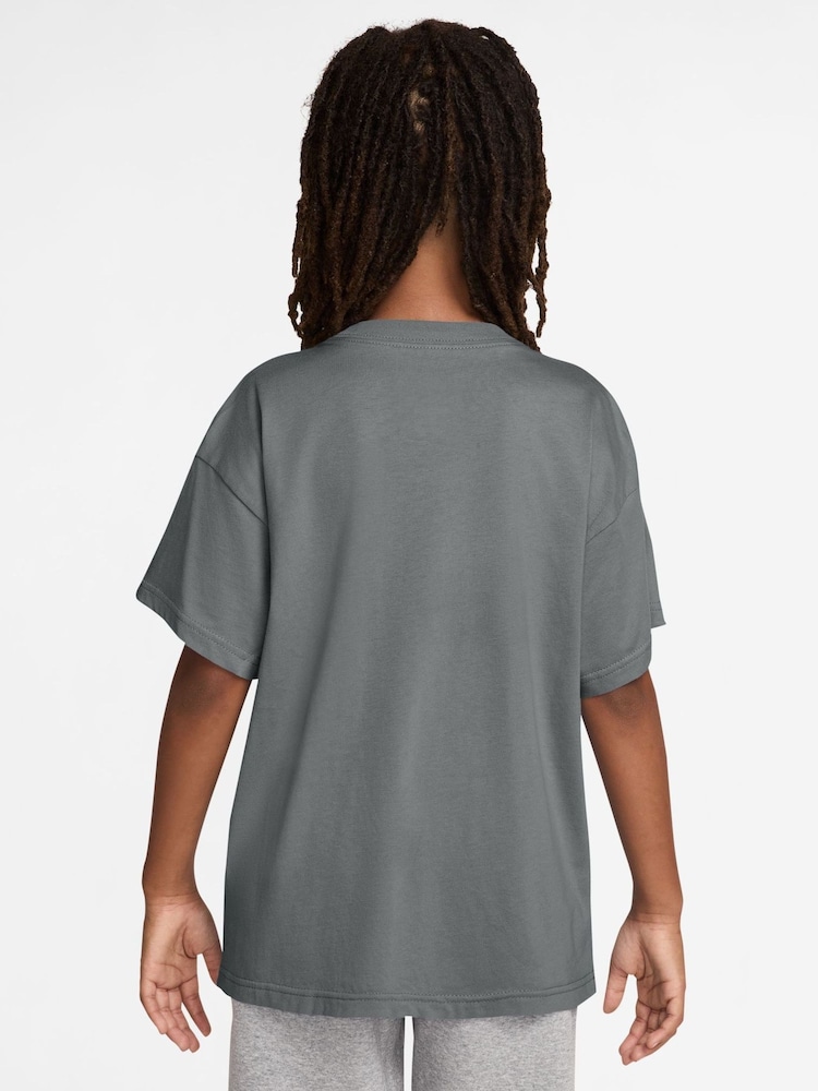 Nike Smoke Grey Club T-Shirt - Image 2 of 3
