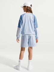 Vetysininen - Nike Pyöreäkauluksinen ja Shorts -Verryttelypuku - Kuva 7 / 7