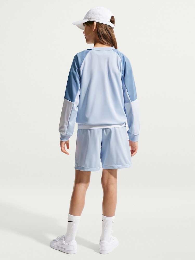 Vetysininen - Nike Pyöreäkauluksinen ja Shorts -Verryttelypuku - Kuva 7 / 7