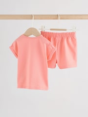 Roz - Short Sleeve Baby Top and Short Set 2 Piece (0mths-2yrs) - Imaginea 4 din 11