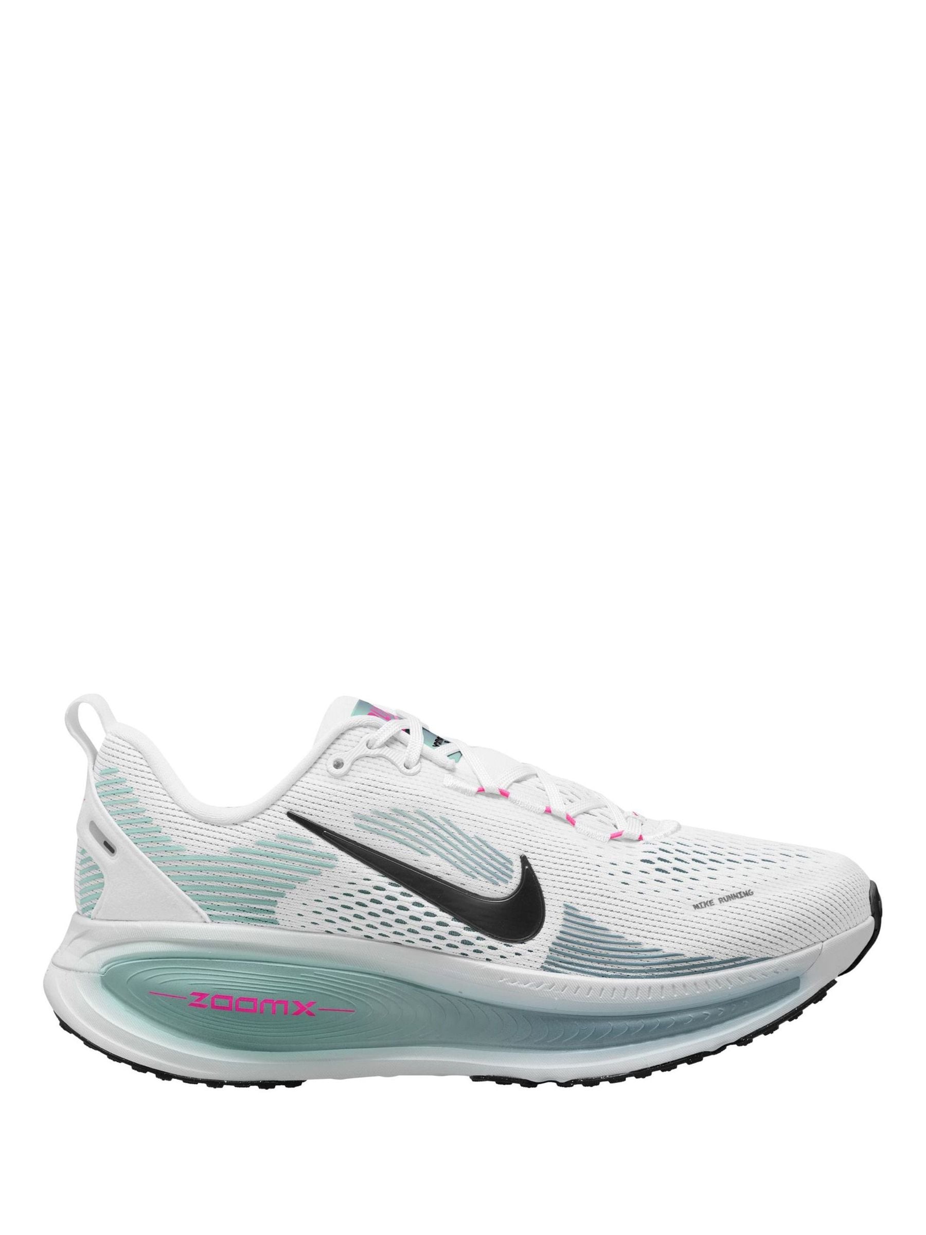 Buy Nike White/Green Vomero 18 Running Trainers from the Next UK