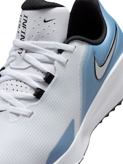 Nike White/Blue Infinity Golf Trainers - Image 10 of 11