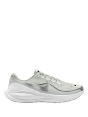 Nike White/Silver Revolution 8 Road Running Trainers - Image 1 of 4