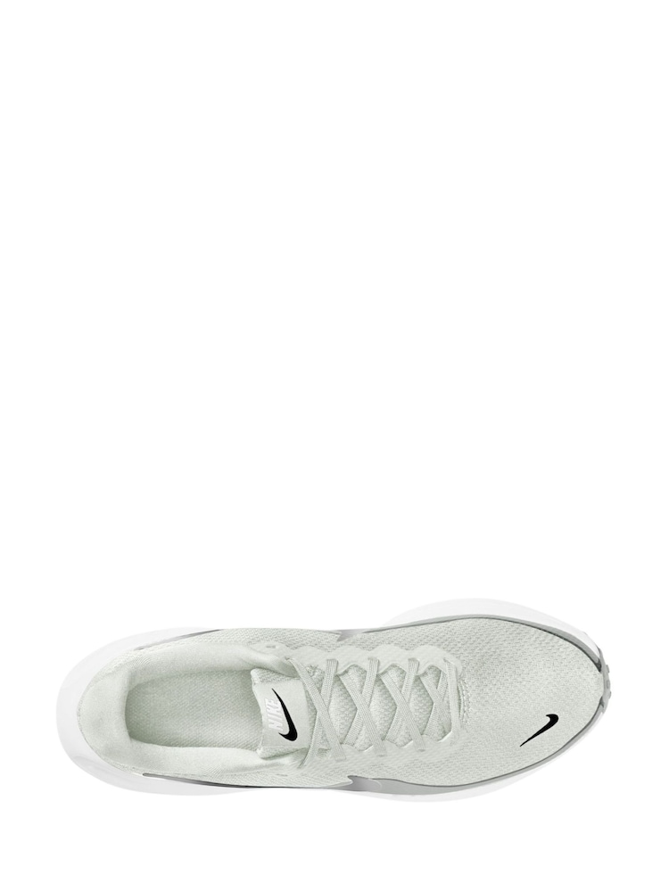 Nike White/Silver Revolution 8 Road Running Trainers - Image 8 of 8