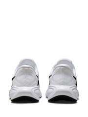 Nike White/Black Revolution 8 Easy On Road Running Trainers - Image 7 of 11