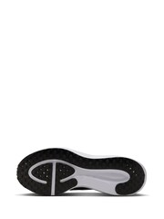 Nike White/Black Revolution 8 Easy On Road Running Trainers - Image 9 of 11