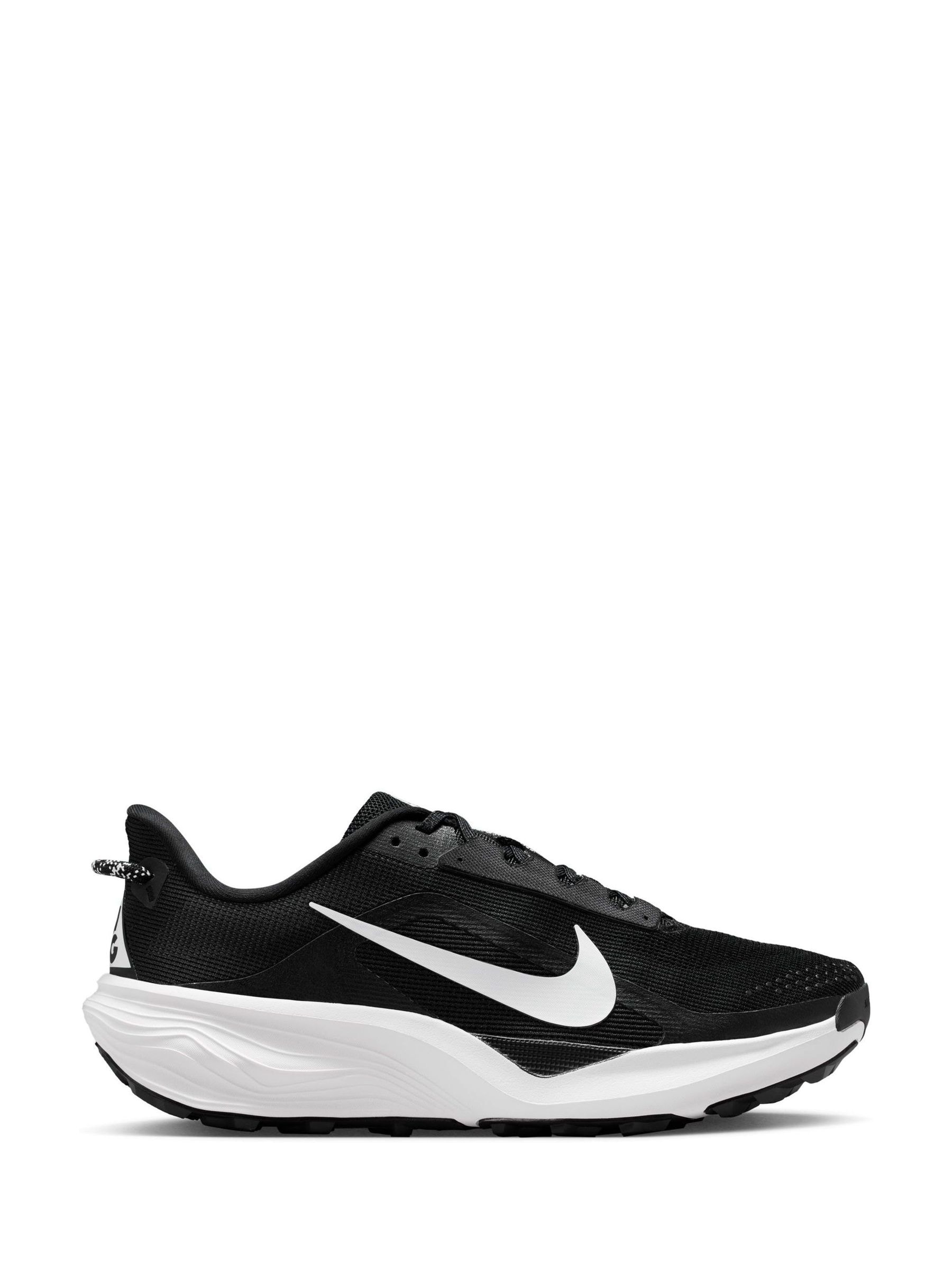 Nike Mens Nike Pegaus 42s Running Shoes - Black/White - Size 8 (42.5) - Image 6