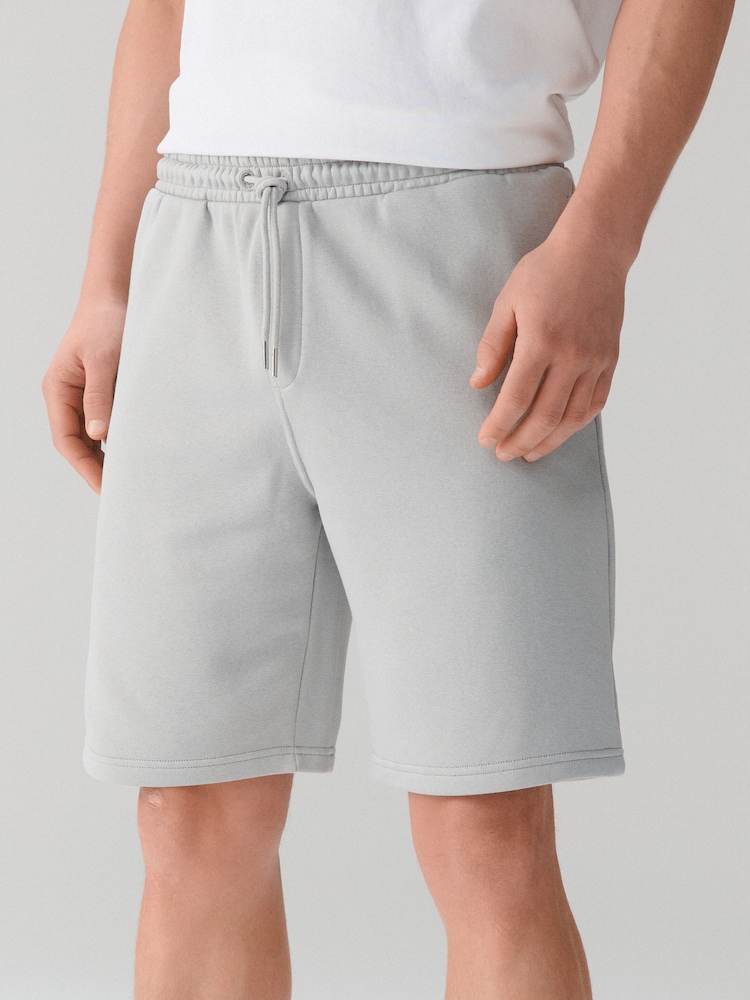 Black/Grey 2 Pack Brushed Jersey Shorts - Image 11 of 11