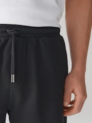 Black/Grey 2 Pack Brushed Jersey Shorts - Image 8 of 11
