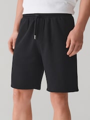 Black/Grey 2 Pack Brushed Jersey Shorts - Image 9 of 11