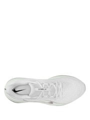 Nike White/Silver Winflo 12 Running Trainers - Image 3 of 4