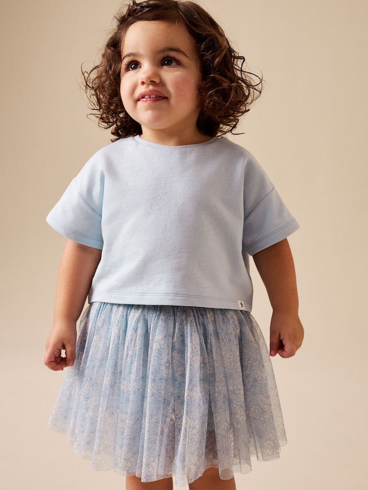 藍色 - 上衣和芭蕾舞裙套裝(3 個月至 7 歲) - 圖片 2,共 9 藍色 - 上衣和芭蕾舞裙套裝(3 個月至 7 歲) - 圖片 2,共 9