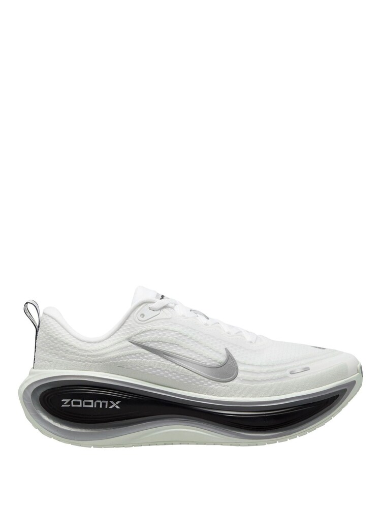 Nike White/Silver Vomero Plus Running Trainers - Image 1 of 2