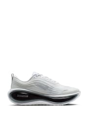 Nike White/Silver Vomero Plus Running Trainers - Image 3 of 8