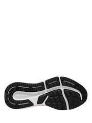 Nike White/Black Winflo 12 Running Trainers - Image 4 of 4