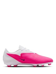 Nike Pink Phantom 6 Low Club Multi Ground Football Boots - Image 1 of 11