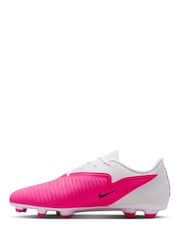 Nike Pink Phantom 6 Low Club Multi Ground Football Boots - Image 3 of 11