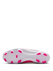 Nike Pink Phantom 6 Low Club Multi Ground Football Boots - Image 8 of 11