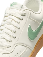 Nike Green/Grey Court Vision Low Trainers - Image 6 of 8