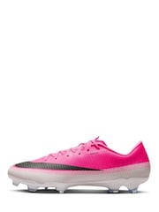 Nike Pink Mercurial Vapor Academy Multi Ground Football Boots - Image 4 of 11