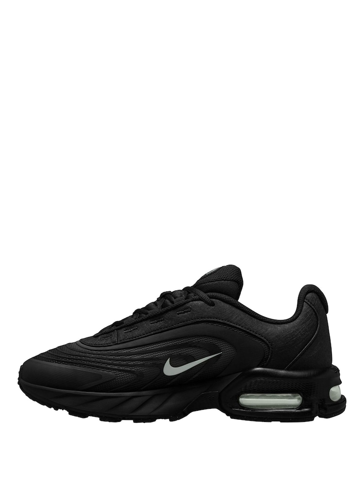 Nike Grey/Black Air Max Fire Trainers - Image 2 of 2