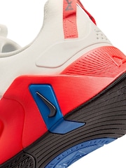 Nike Grey/Red Free Metcon 7 Gym Trainers - Image 7 of 8