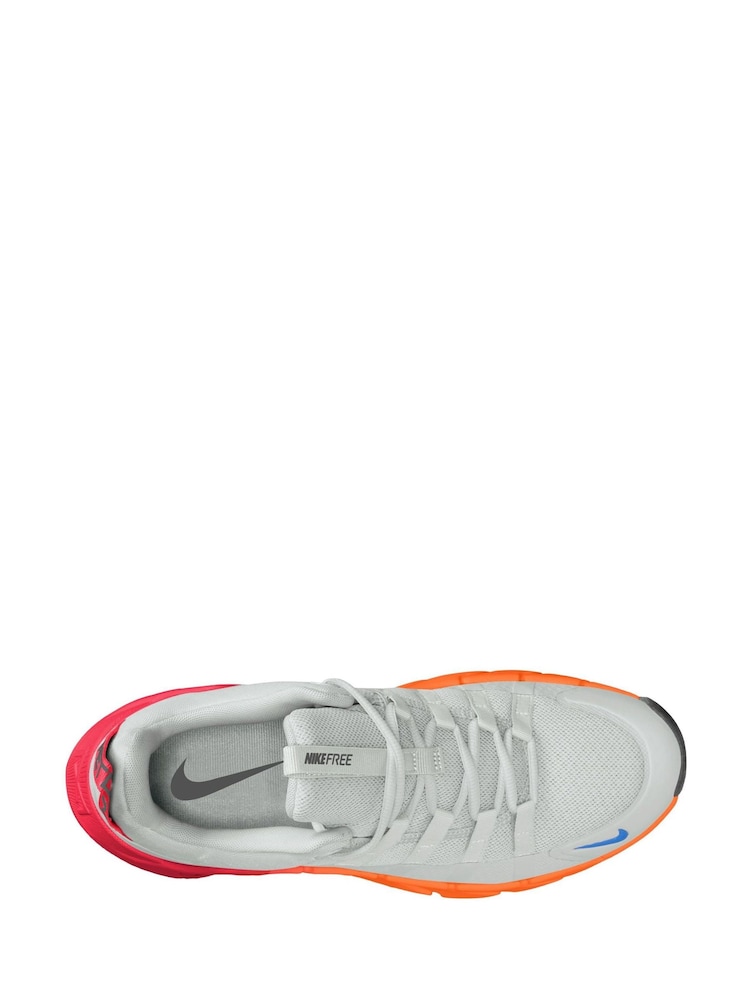 Nike Grey/Red Free Metcon 7 Gym Trainers - Image 8 of 8