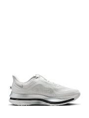 Nike Silver Grey Pegasus Premium Running Trainers - Image 3 of 7