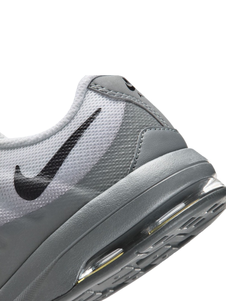 Nike Grey/White Junior Air Max Invigor Trainers - Image 10 of 10