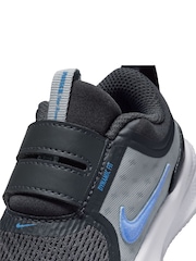Nike Anthracite Grey Blue Infant Star Runner 5 Trainers - Image 9 of 10