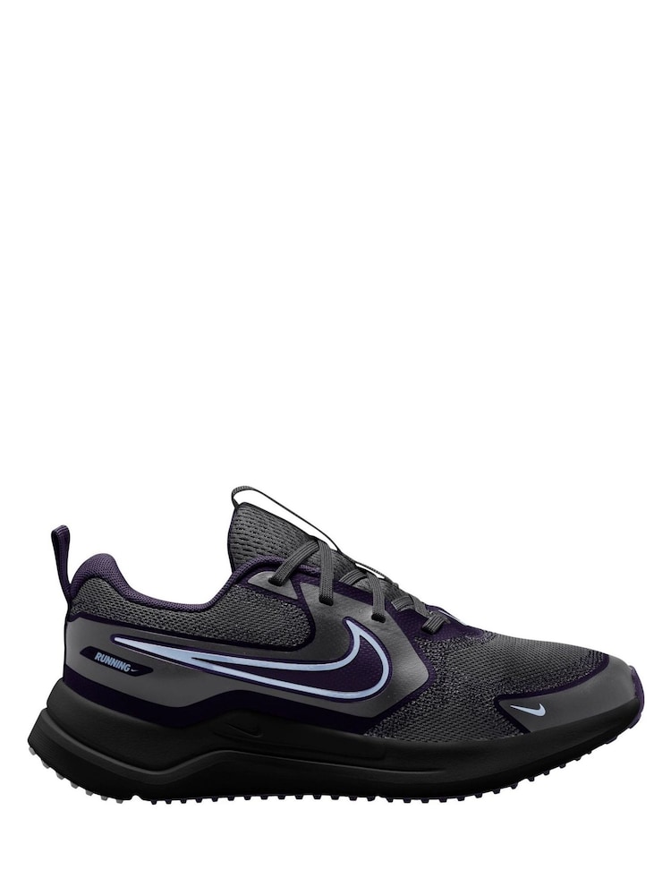 Nike Black Blue Youth Cosmic Running Trainers - Image 1 of 4 Nike Black Blue Youth Cosmic Running Trainers - Image 1 of 4