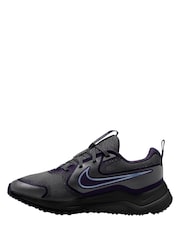 Nike Black Blue Youth Cosmic Running Trainers - Image 2 of 4