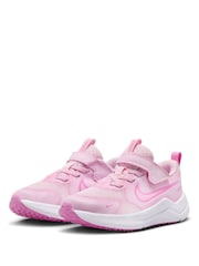 Nike Pink Foam Junior Cosmic Running Trainers - Image 2 of 11