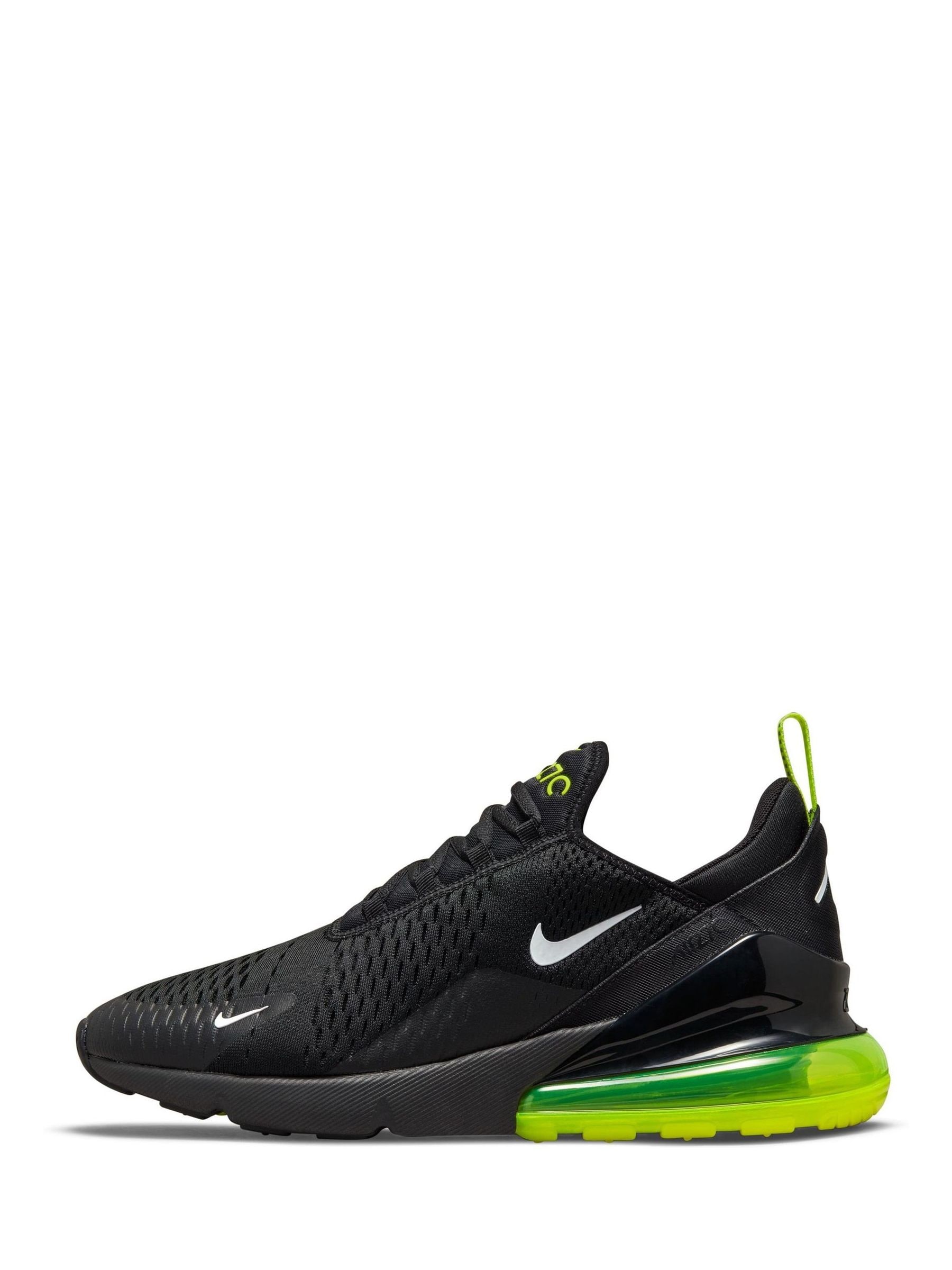 Buy Чорний/зелений - Nike Air Max 270 Кросівки з сайту Next Ukraine
