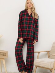 Long Tall Sally Red Check Pyjamas Set - Image 2 of 5