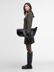Barbour® International Green Lana Knit Mini Dusty Dress - Image 3 of 7