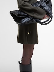 Barbour® International Green Lana Knit Mini Dusty Dress - Image 5 of 7