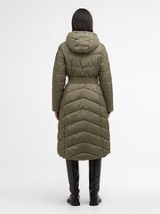 Barbour® International Green Track Line Puffer Jacket - Image 3 of 7